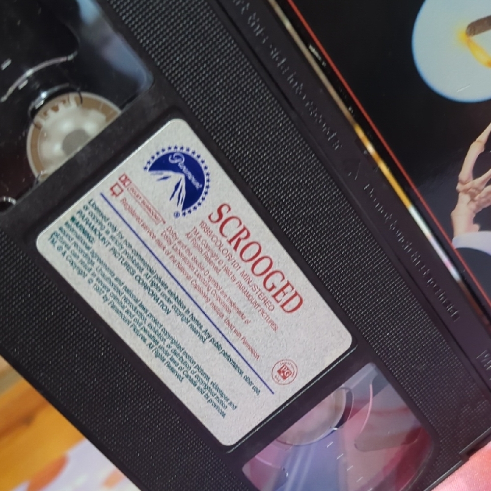 Scrooged VHS (1988) – Comedy/Fantasy Holiday Classic - Picture 10 of 10